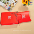 Großhandel benutzerdefinierte kleine Geschenk Handwerk Kissen Verpackung Papier Box